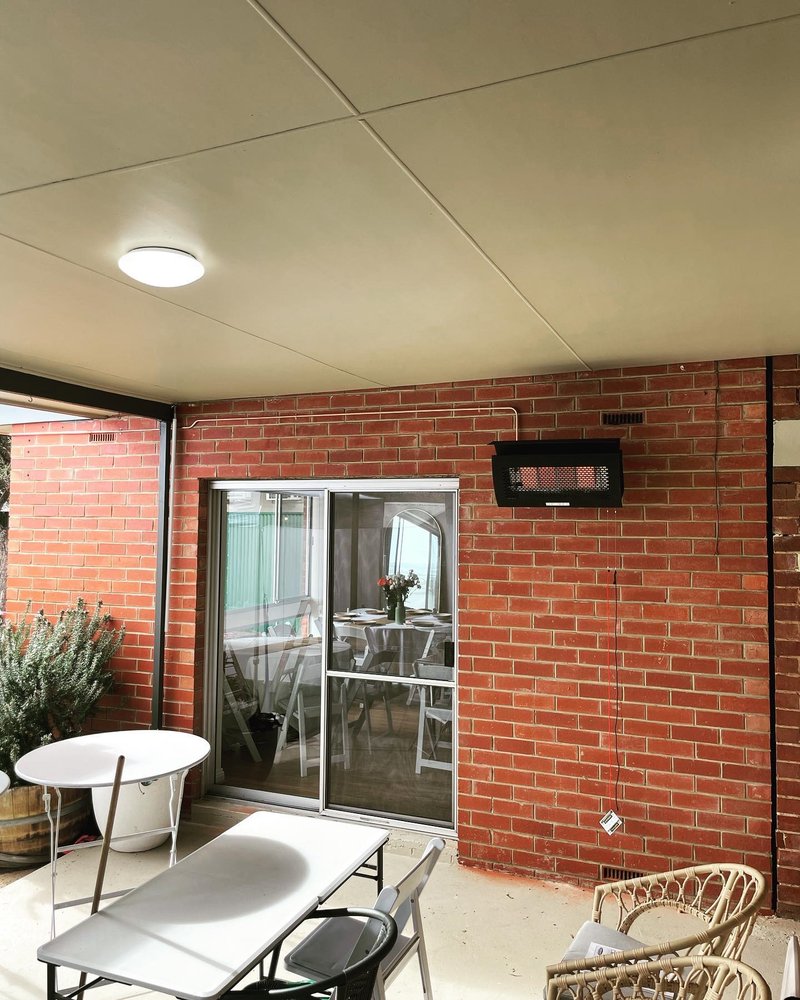 Alfresco Heater — Creekside Plumbing & Gas